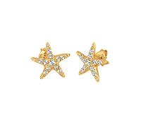 Elli Earrings Elli Earrings Starfish Crystals 925 Sterling Silver