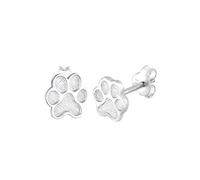 Elli Earrings Women Animal Paw Motif Playful in 925 Sterling Silver