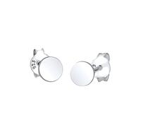 Elli Earrings Ladies Circle Basic Geo in 925 Sterling Silver
