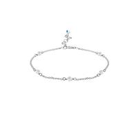 Elli Foot Jewellery Women Classic with Crystals in 925 Sterling Silver