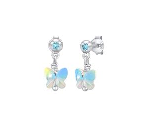 Elli Girls' 925 Sterling Silver Dangle & Drop Earrings 304650518