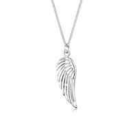 Elli Halskette Damen Flügel Anhänger Engel Symbol Boho Trend in 925 Sterling Silber