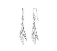 Elli Leaf Women Silver Dangle and Drop Earrings