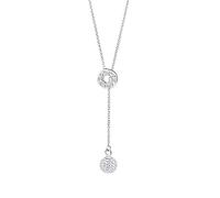 Elli Necklace Y-Kette Kristalle 925 Sterling Silber