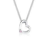 Elli Necklace Heart Crystals 925 Sterling Silver