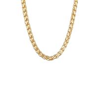 Elli Necklace Ladies Links Basic Trend Eyelet Closure Gold-tone