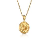 Elli Necklace Ladies Ornament Pendant Vintage Design in 925 sterling silver gold plated