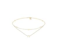 Elli Necklace Layer Choker Astro Halbmond Sterne 925 Silber