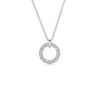 Elli Womens Pendant Necklace, White, 45