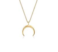 Elli Necklace Women Triangle Cut Out Pendant Trend in 925 Sterling Silver