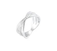 Elli Premium Ring Ring Wrap Crystals 925 Sterling Silver