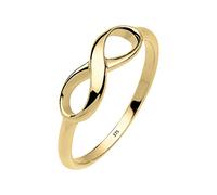 Elli Premium Women's Infinity Ring 375 Yellow Gold