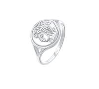 Elli Ring Ladies Signet Ring Coin Vintage Look Trend Blogger