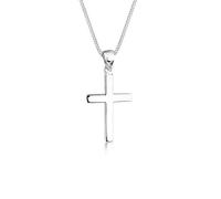Elli Women 925 Sterling Silver Xilion Cut Pendant Necklace, 45 cm
