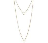 Elli Women Genuine Jewellery Necklaces Sautoir Neckwear Circle Basic