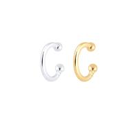 Elli Women Silver Clip-On Earrings - 0306530418