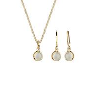 Elli Women Silver Jewellery Set