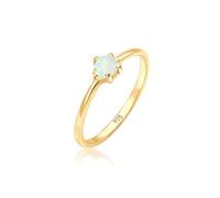 Elli Women Silver Solitaire Ring - 0605582918_54