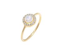 Elli Women Yellow Gold Solitaire Engagement Ring - 0609452717_54