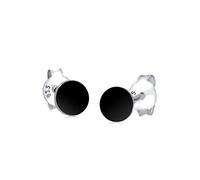 Elli Earrings Ladies Circle Basic Geo in 925 Sterling Silver