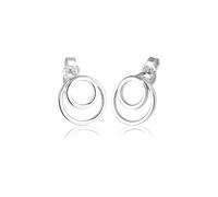 Elli Women's 925 Sterling Silver Circle Earrings