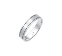 Elli Women's 925 Sterling Silver Plain Wedding Band Ring Q 0611831317_58