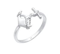 Elli Women's 925 Sterling Silver Ring, Size O