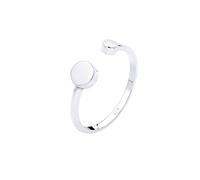 Elli Women's 925 Sterling Silver Solitaire Anniversary Ring O 0603191318_54