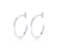 Elli Women's 925 Sterling Silver Xilion Cut Crystal Earrings