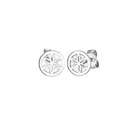 Elli Women's 925 Sterling Silver Xilion Cut Flower Earrings