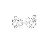 Elli Women's 925 Sterling Silver Xilion Cut Flower Stud Earrings
