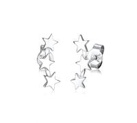 Elli Women's 925 Sterling Silver Xilion Cut Stud Earrings