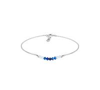 Elli Women's Ball Beach Sea Rose Crystals Anklet 925 Sterling Silver