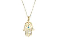Elli Women's Necklace with Crystal Pendant - 60cm length