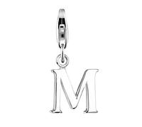 Elli Women's Silver Xilion Cut M Pendant
