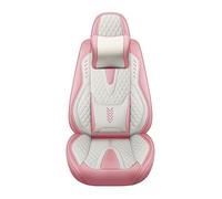 ELLIAT Universal Leather Car Seat Covers for Audi all models A1 A3 A4 A5 A6 A7 A8 A4L A6L Q2 Q3 Q5 Q7 ，5-seater Accessories Pink