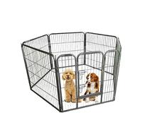 Ellie-Bo Heavy Duty 6-piece 120cm High Modular Dog Pen