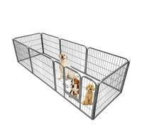Ellie-Bo Heavy Duty 8-piece 120cm High Modular Dog Pen
