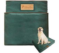 Ellie-Bo Large Dog Bed Cover for 36-inch Dog Cage/Crate - Green Water Resistant