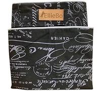 Ellie-Bo Medium Dog Bed Cover for 30-inch Dog Cage/Crate - Black Voyager Style