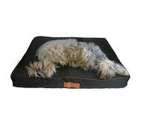 Ellie-Bo Medium Dog Bed for 30-inch Dog Cage/Crate - Black Water Resistant