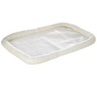Ellie-Bo Medium Faux Sheepskin Fleece Bed for 30-inch Dog Cage/Crate