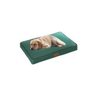 Ellie-Bo Medium High-Density Orthopaedic Foam Dog Bed for 30-inch Dog Cage/Crate - Green Water Resistant