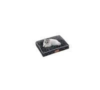 Ellie-Bo Small Dog Bed for 24-inch Dog Cage/Crate - Black Voyager Style