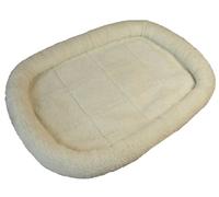 Ellie-Bo Small Faux Sheepskin Fleece Bed for 24-inch Dog Cage/Crate