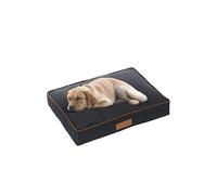 Ellie-Bo XXL High-Density Orthopaedic Foam Dog Bed for 48-inch Dog Cage/Crate - Black Water Resistant