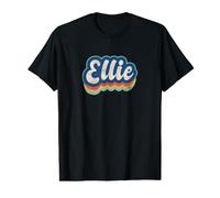 Ellie First Name Girl Vintage Style 70s 80s Personalized Value Graphic T-Shirt