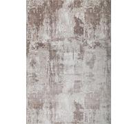 Ellie Luxury Modern Short Pile Rug London Rug Company Stone 240cm x 340cm