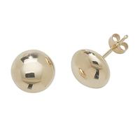 Ellie Rose London 9ct Yellow Gold 7mm Button Stud Earrings ES408