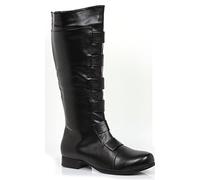 Ellie Shoes Men's 121-marc Knee High Boot, White, Small UK